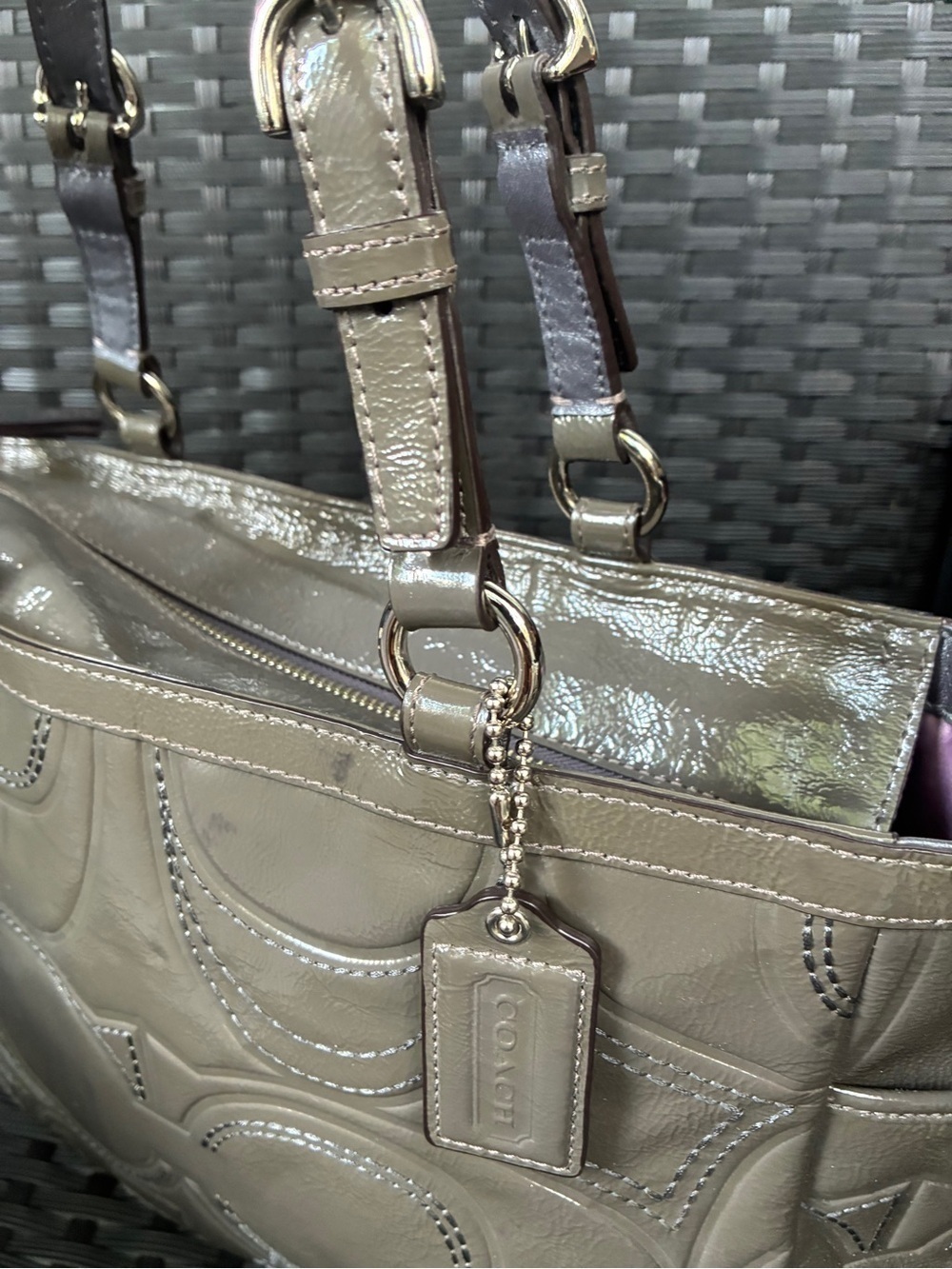 VINTAGE Coach Bag - Picture 10 of 12